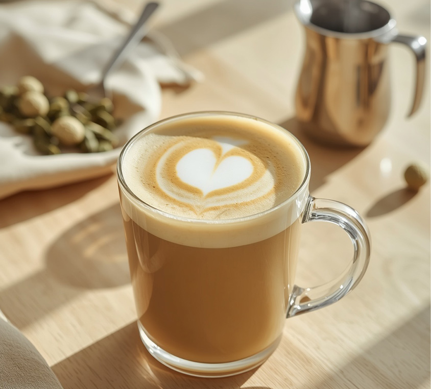 Przepis na Milk Oolong Latte – kremowa herbata oolong z wanilią